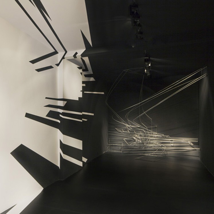 Zaha Hadid  -  Ausstellung "Suprematism" in der Galerie Gmurzynska, Schweiz